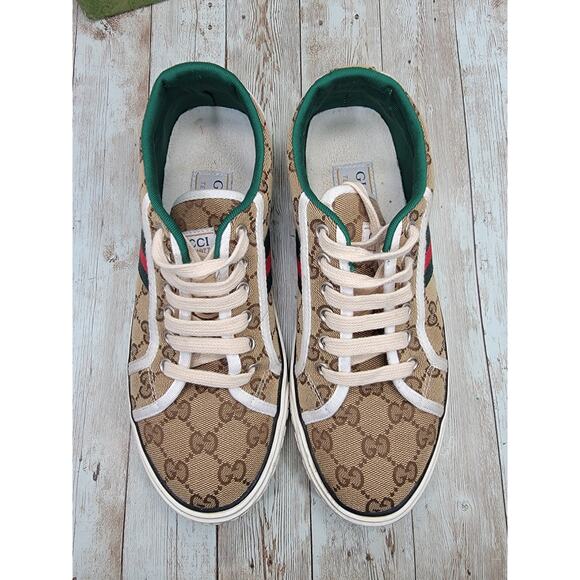 Gucci Tennis 1977 Monogram Sneakers - EU Size 40 / US 7 Authentic Rare main image 8